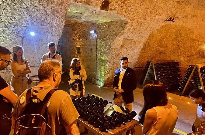 GRAND VINTAGE Taittinger Veuve Clicquot Cellars & Tastings trip