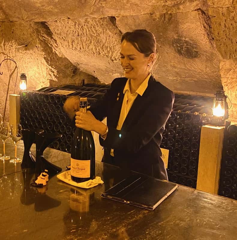Veuve Clicquot Champagne Half day Private trip from Paris